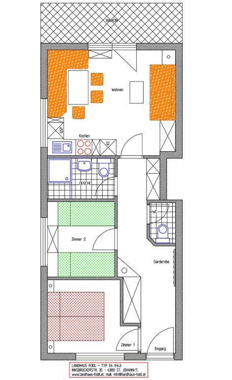 Landhaus Foidl St. Johann in Tirol Szoba fotó